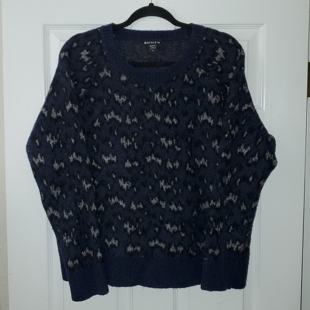 Athleta Hawthorn Textured Crew Sweater Size 1X